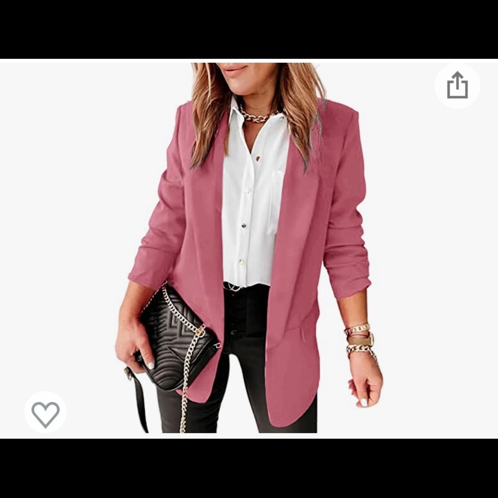 Women's Pink Blazer